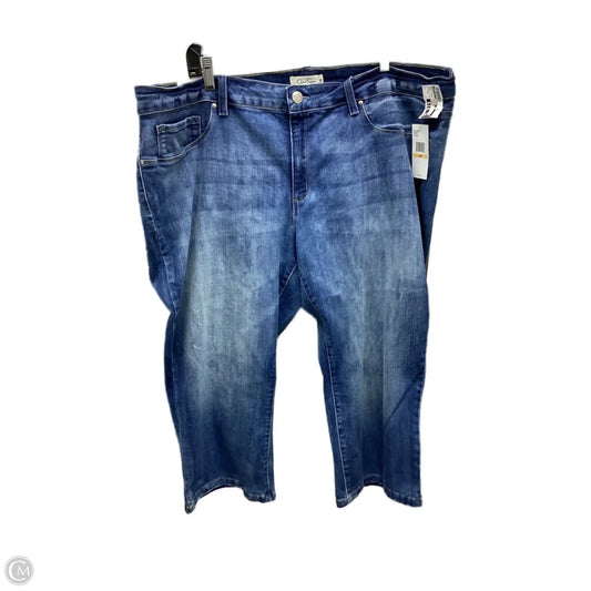 Capris By Jessica Simpson In Blue Denim, Size: 24