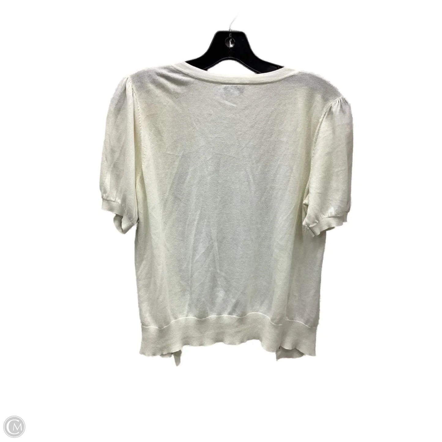 Cardigan By Loft In Ivory, Size: M
