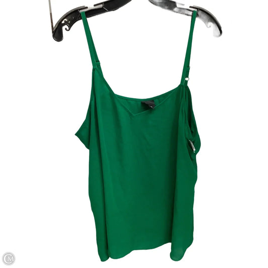 Tank Top By Worthington In Green, Size: Xl