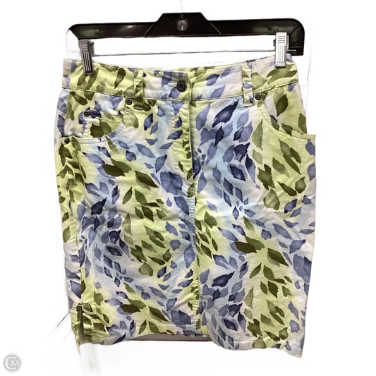 Skirt Midi By Talbots In Multi-colored, Size: 4