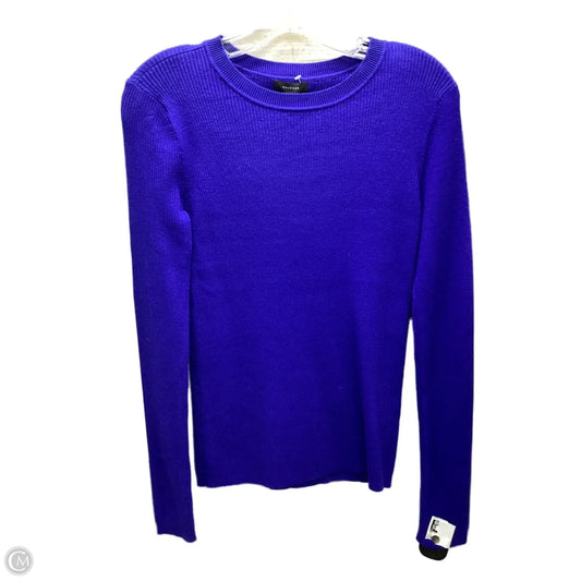 Top Long Sleeve By Halogen In Blue, Size: M