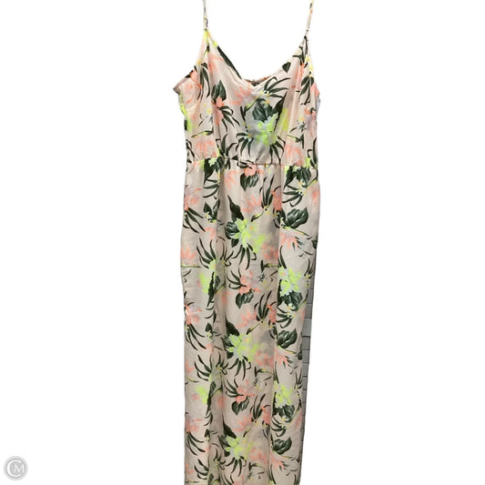 Dress Casual Maxi By Divided In Floral Print, Size: 12