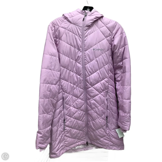 Coat Puffer & Quilted By Columbia In Purple, Size: S