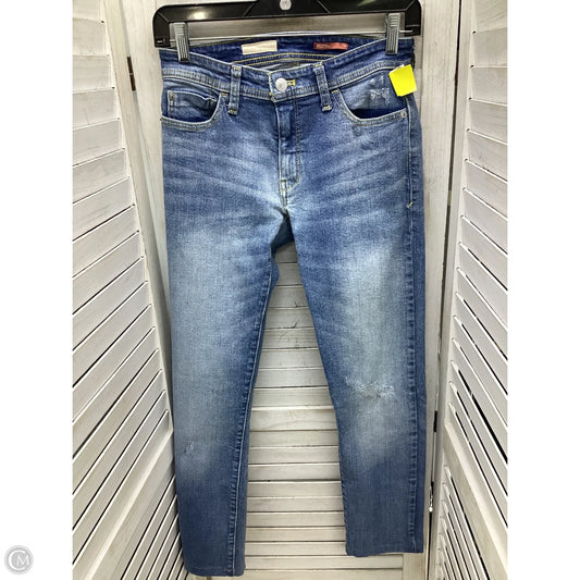 Jeans Skinny By Pilcro In Blue Denim, Size: 2