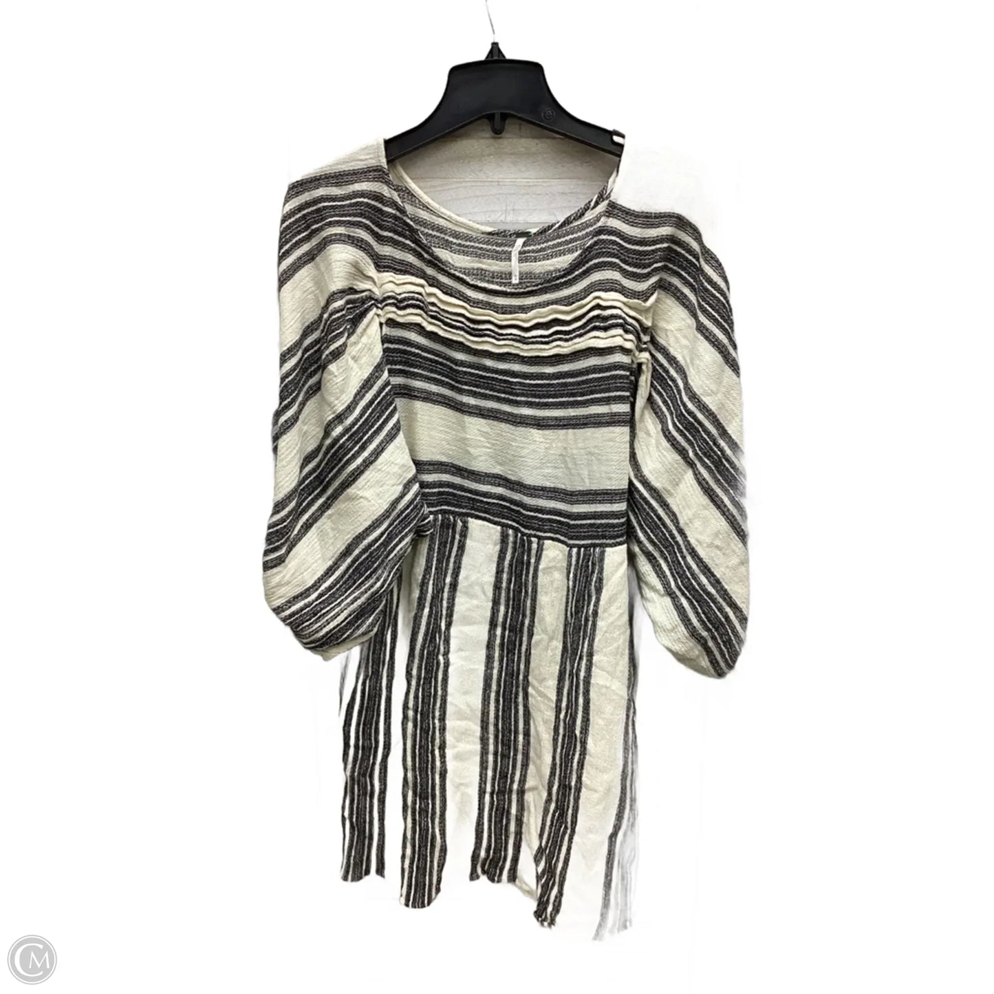 Dress Casual Midi By Free People In Striped Pattern, Size: M