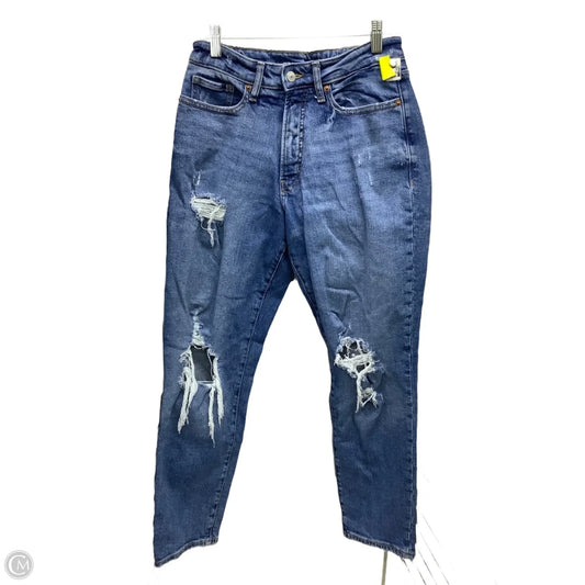 Jeans Straight By Old Navy In Blue Denim, Size: 8