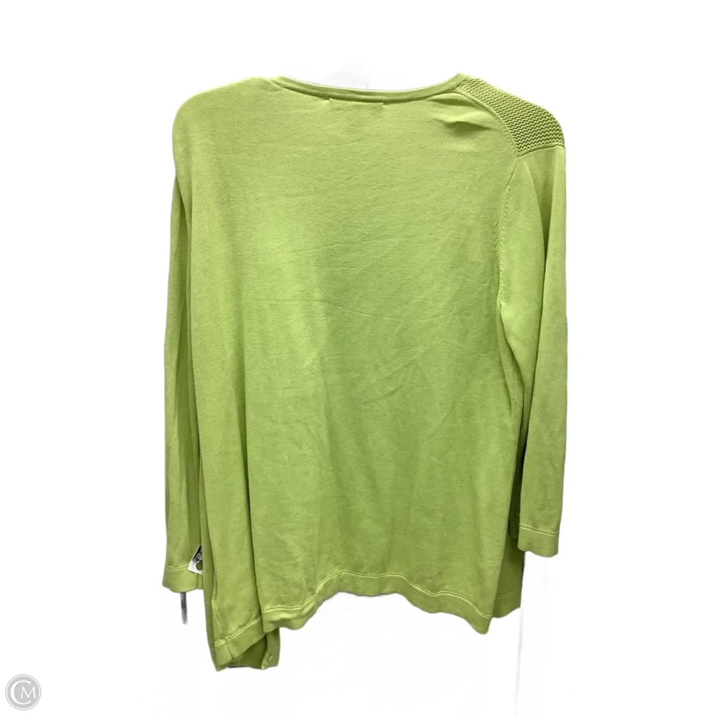Cardigan By Coldwater Creek In Green, Size: L