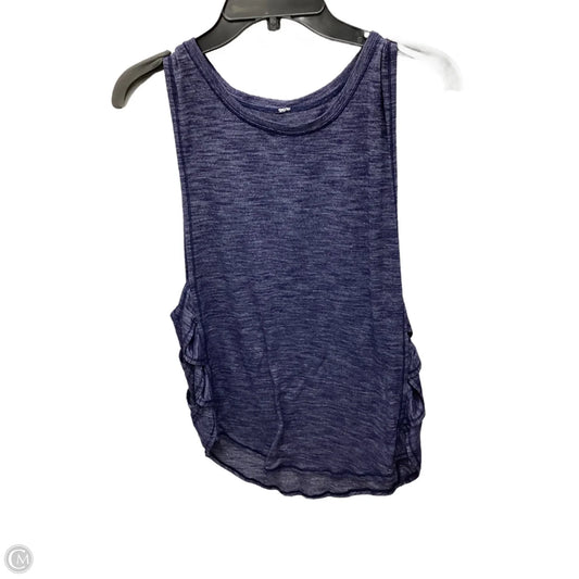 Athletic Tank Top By Lululemon In Blue, Size: M