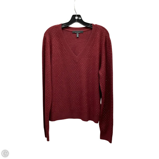 Sweater By White House Black Market In Maroon, Size: Xl