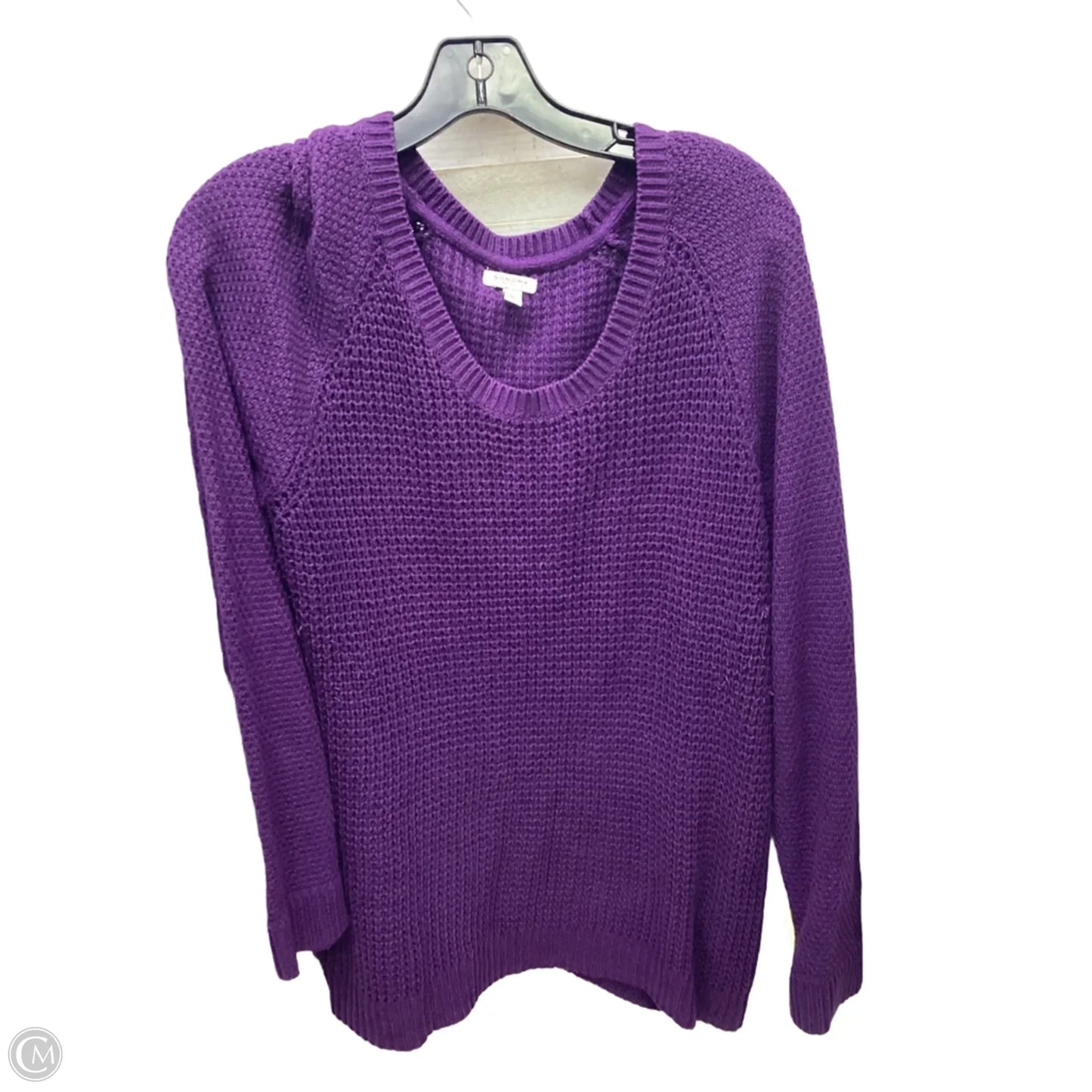 Sweater By Sonoma In Purple, Size: Xl