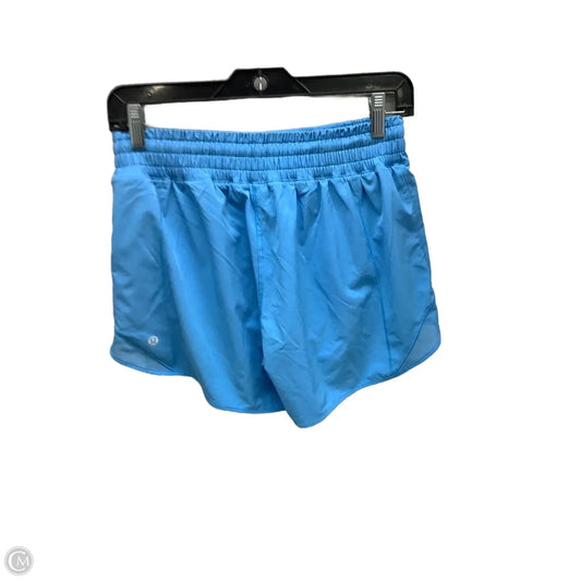 Athletic Shorts By Lululemon In Blue, Size: 6