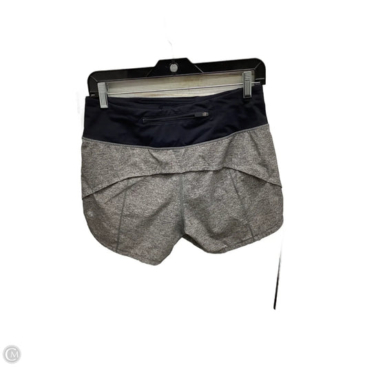 Athletic Shorts By Lululemon In Grey, Size: 6