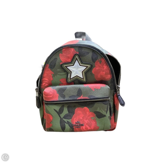 Backpack Designer By Coach, Size: Medium