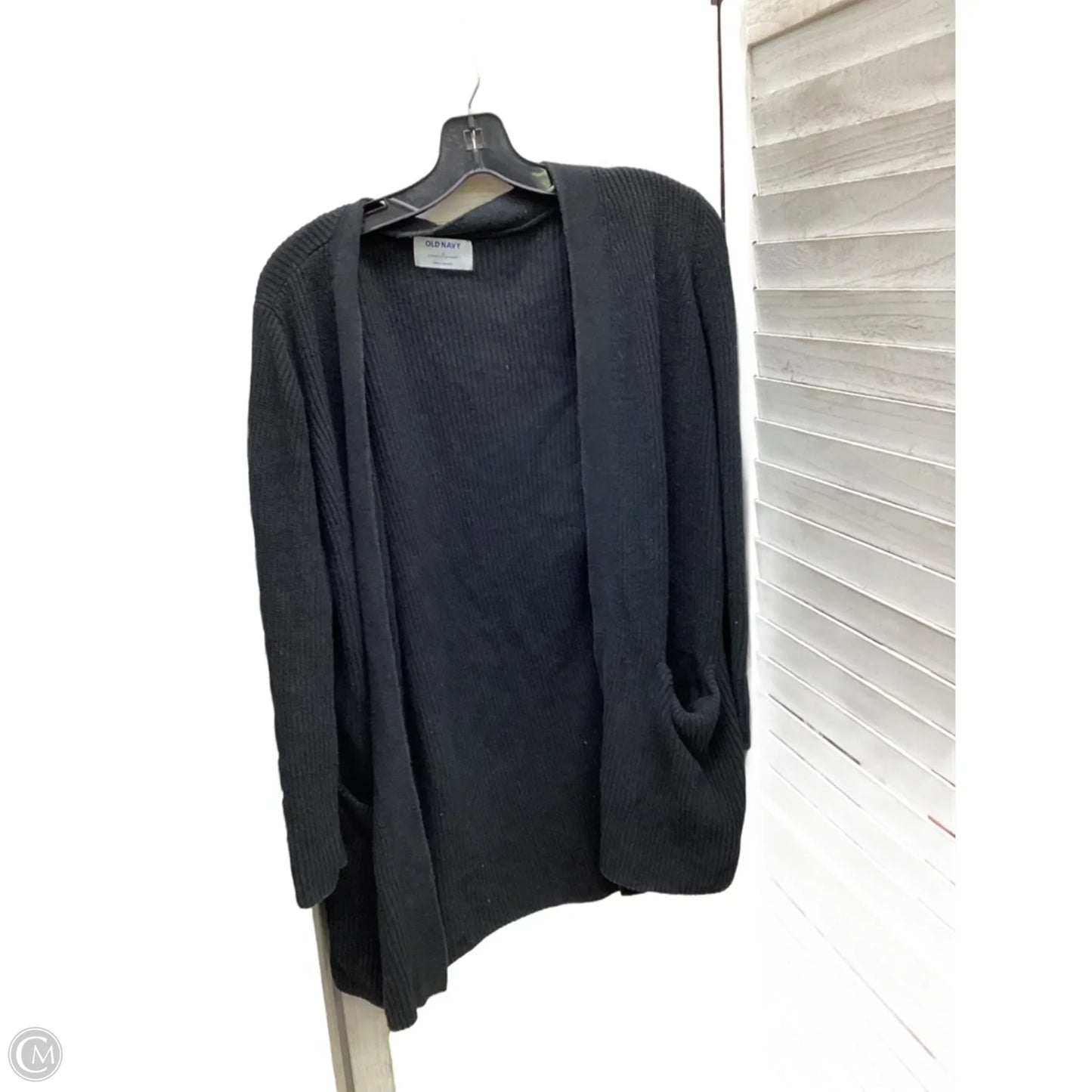 Sweater Cardigan By Old Navy In Black, Size: S