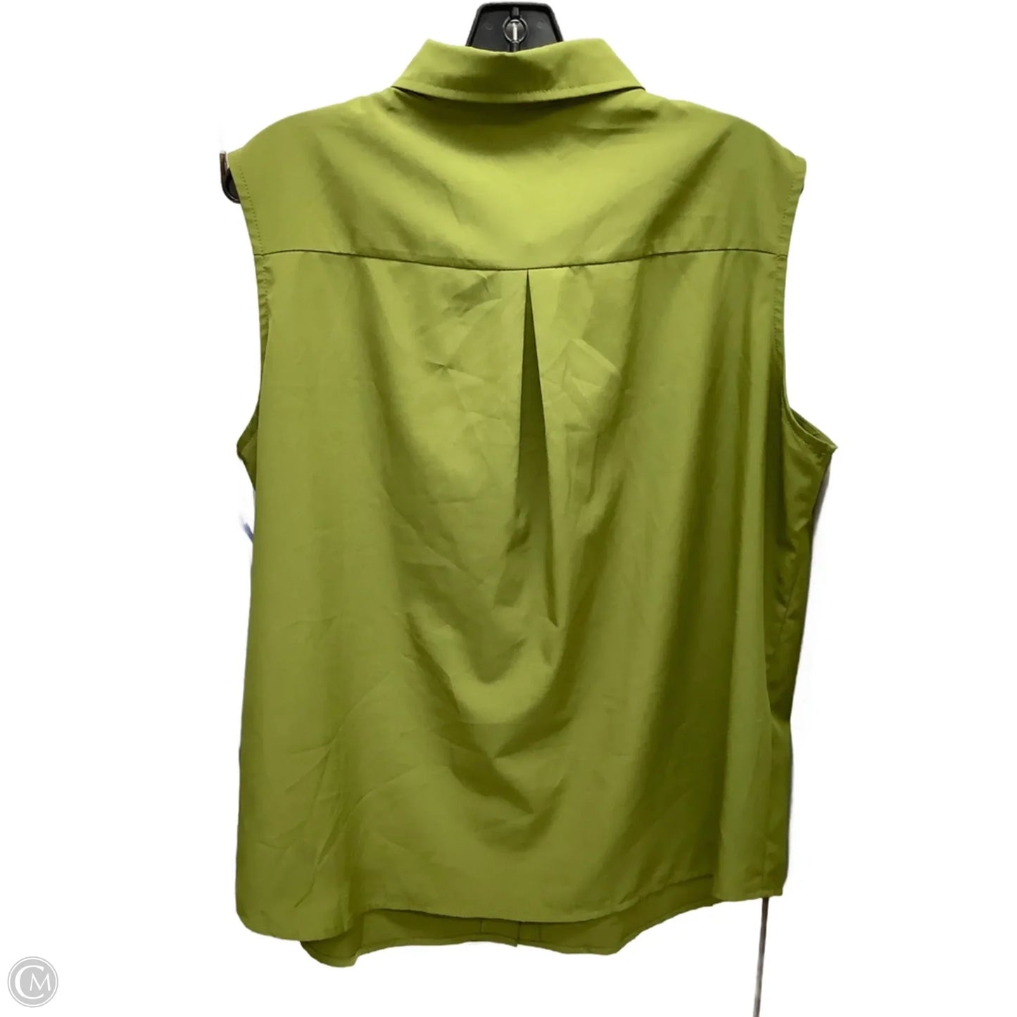 Top Sleeveless By Clothes Mentor In Green, Size: Xxl