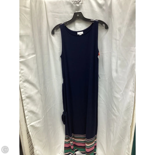 Dress Casual Maxi By J. Jill In Blue, Size: Xsp