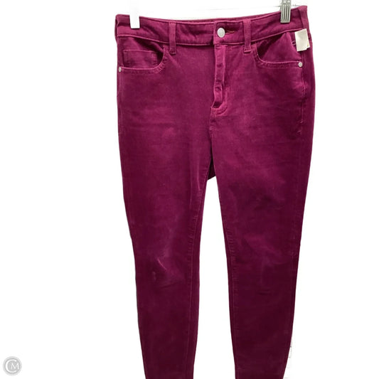 Pants Corduroy By Pilcro In Purple, Size: 4