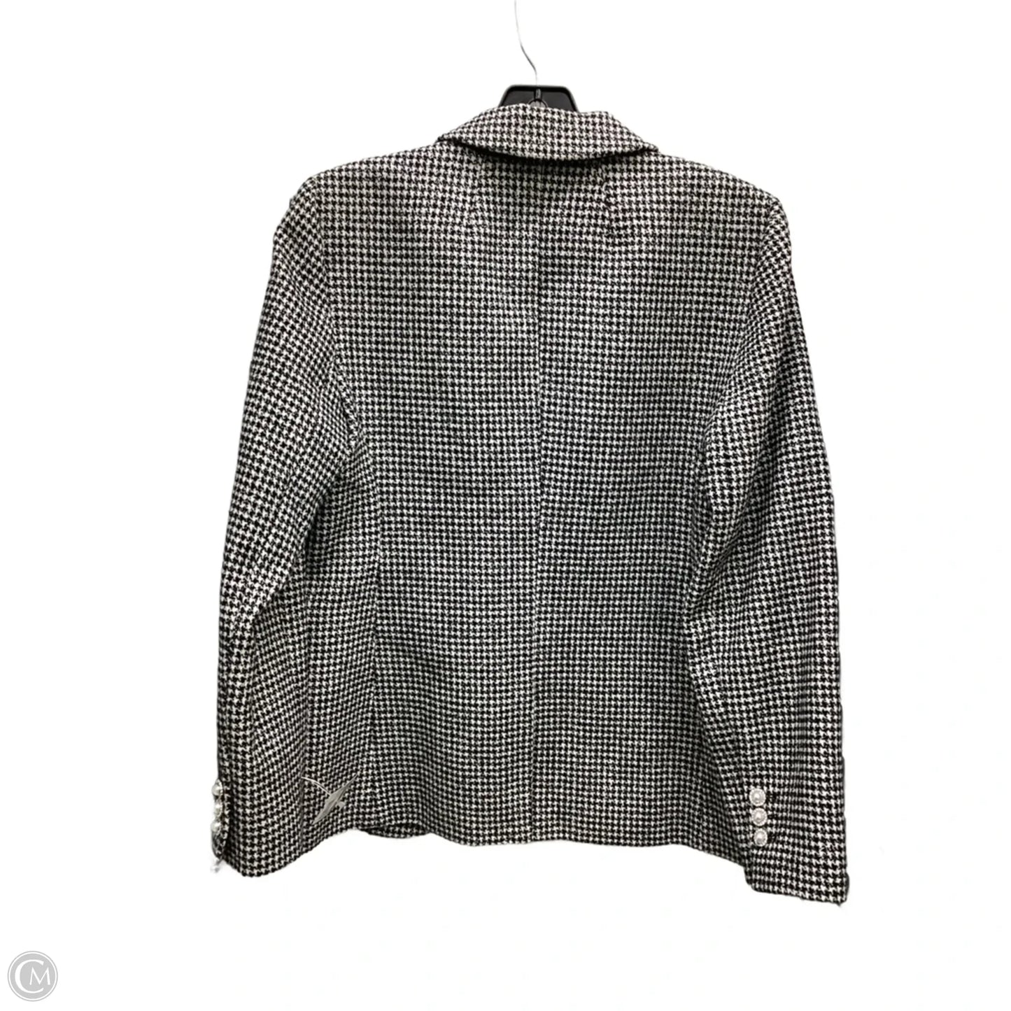 Blazer By J. Crew In Black & White, Size: 6p