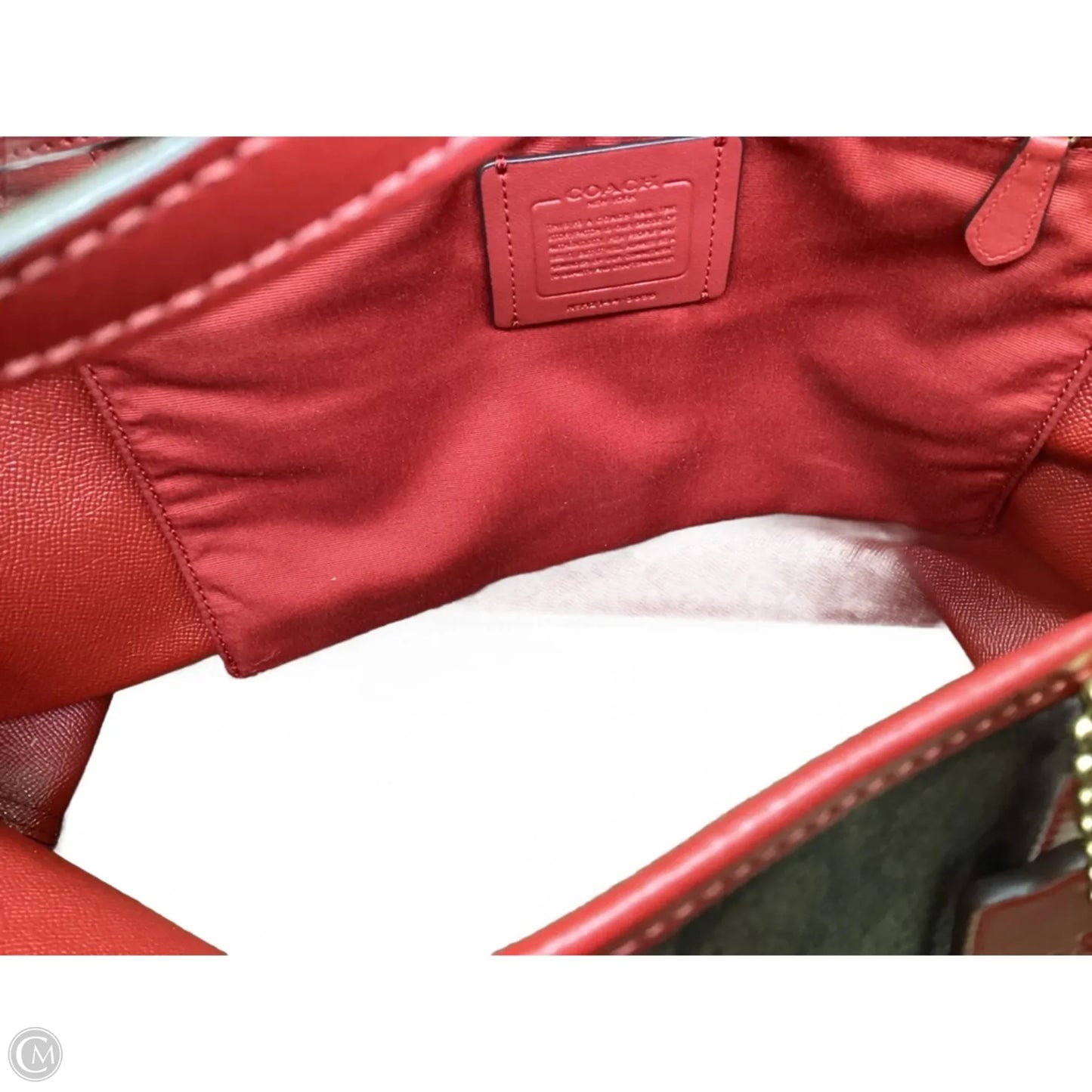 Tote Designer By Coach, Size: Large