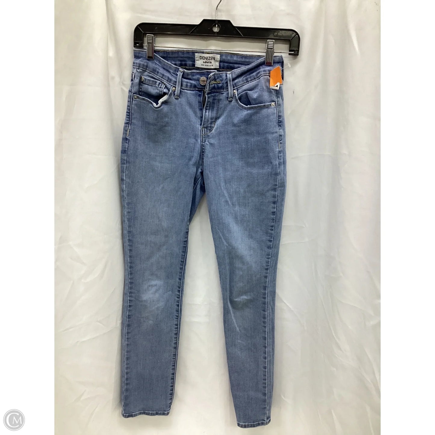 Jeans Skinny By Denizen By Levis In Blue Denim, Size: 2