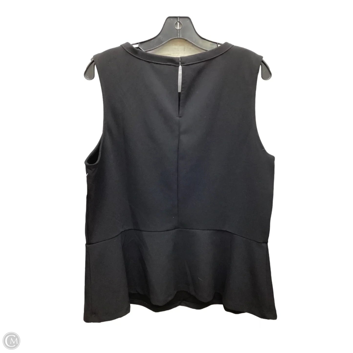 Top Sleeveless By Banana Republic In Black, Size: Xl