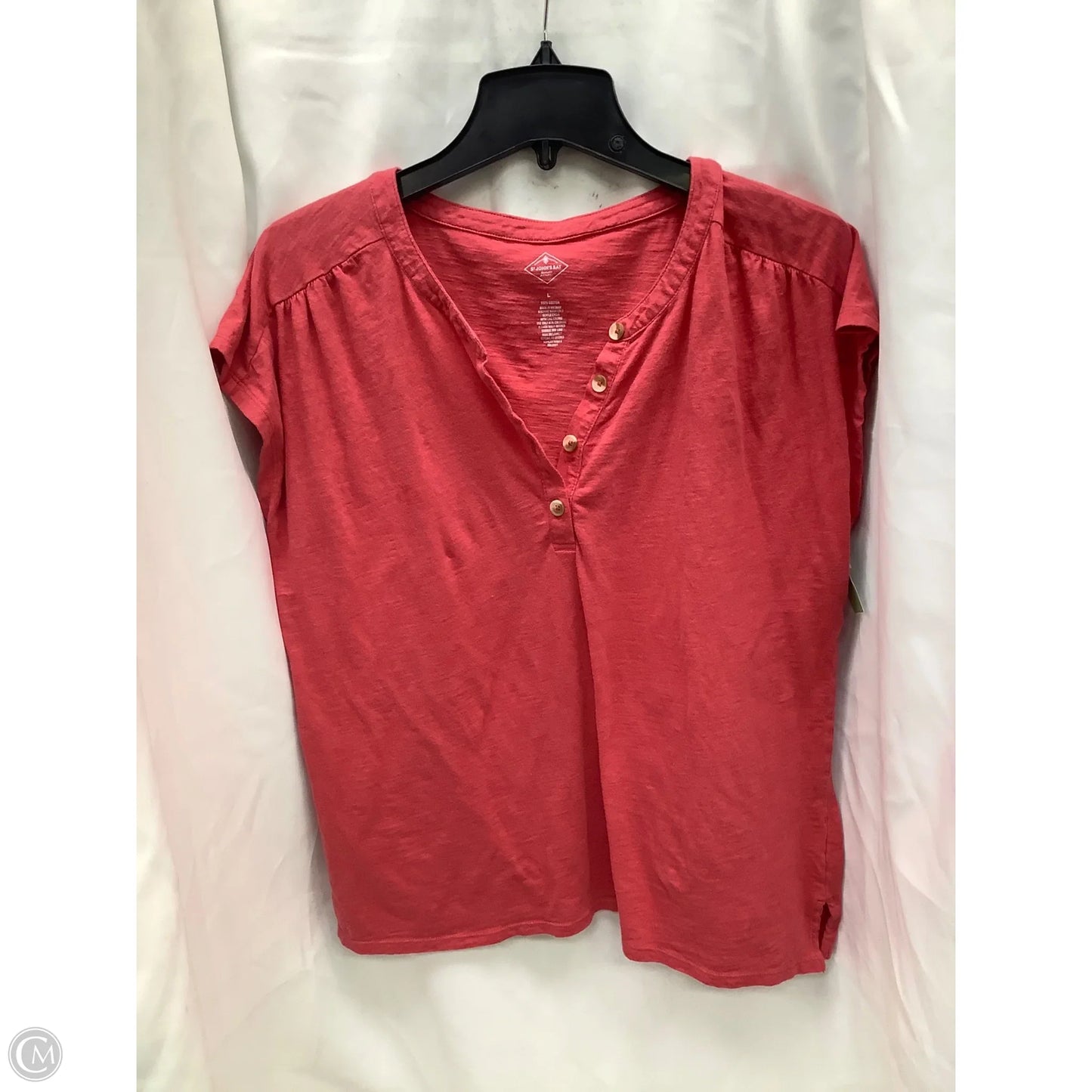 Top Sleeveless By St Johns Bay In Pink, Size: L