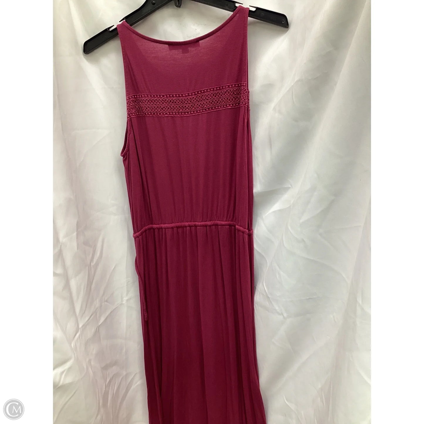 Dress Casual Maxi By Loft In Maroon, Size: M