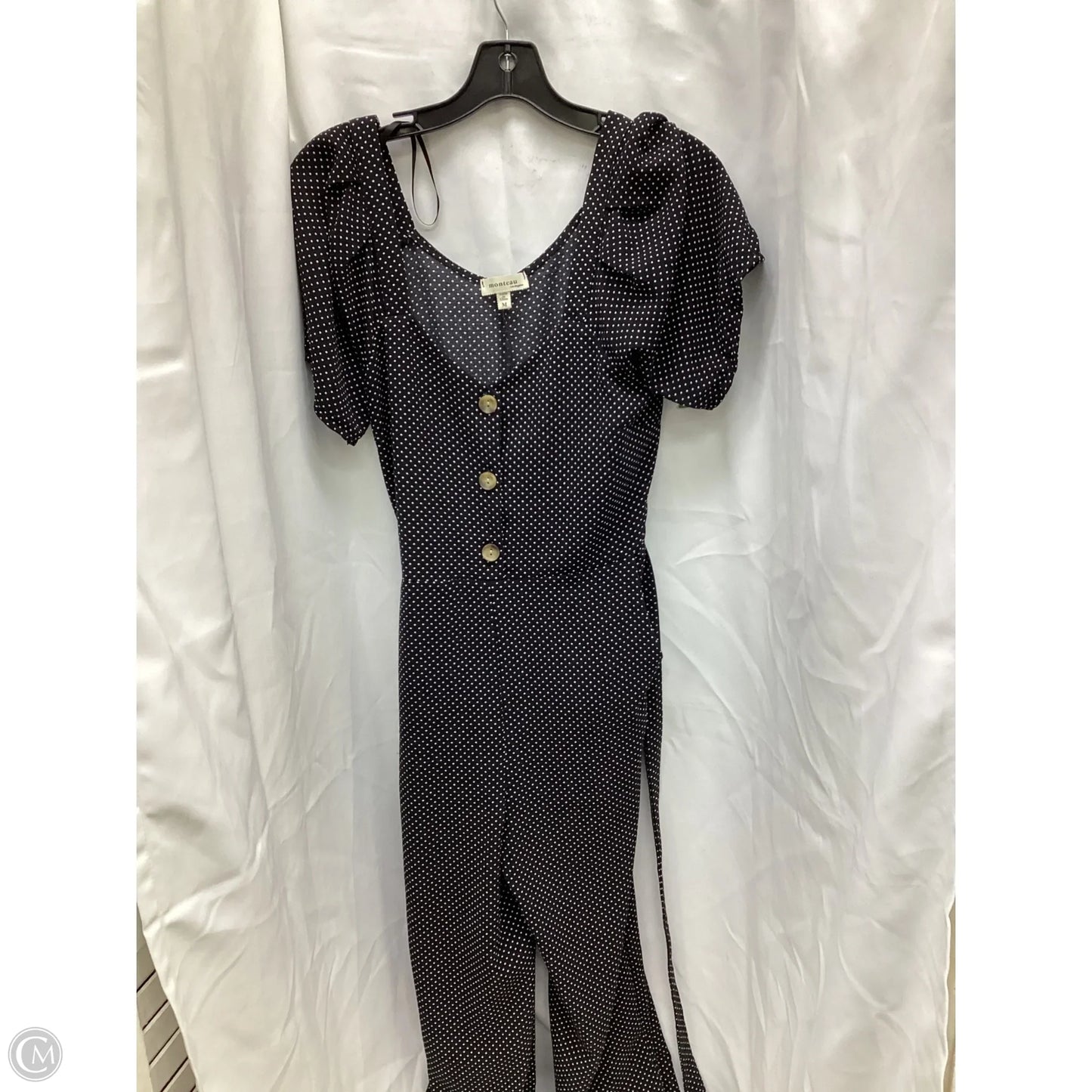 Jumpsuit By Monteau In Polkadot Pattern, Size: M