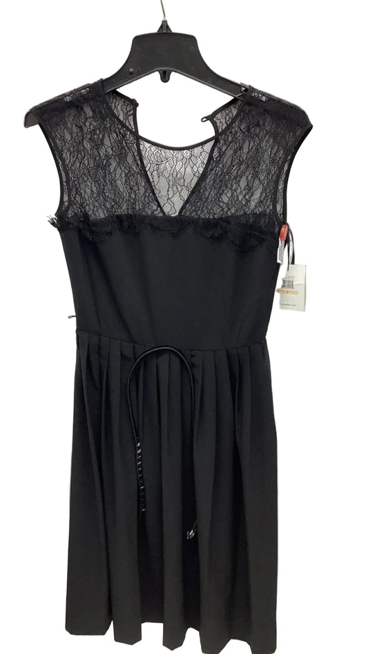 Dress Casual Midi By Calvin Klein In Black, Size: 2