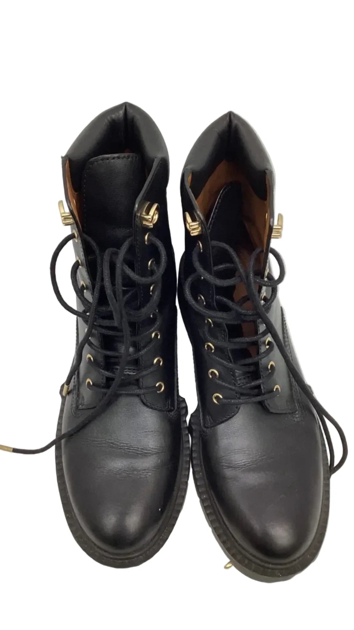 Boots Designer By Coach In Black, Size: 8.5