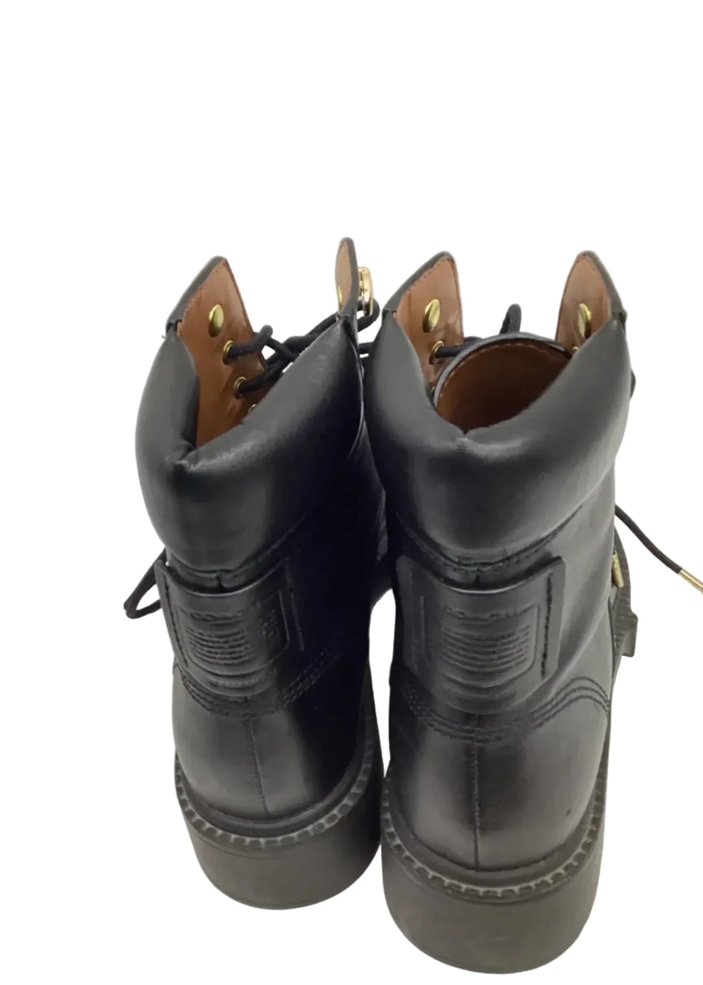Boots Designer By Coach In Black, Size: 8.5