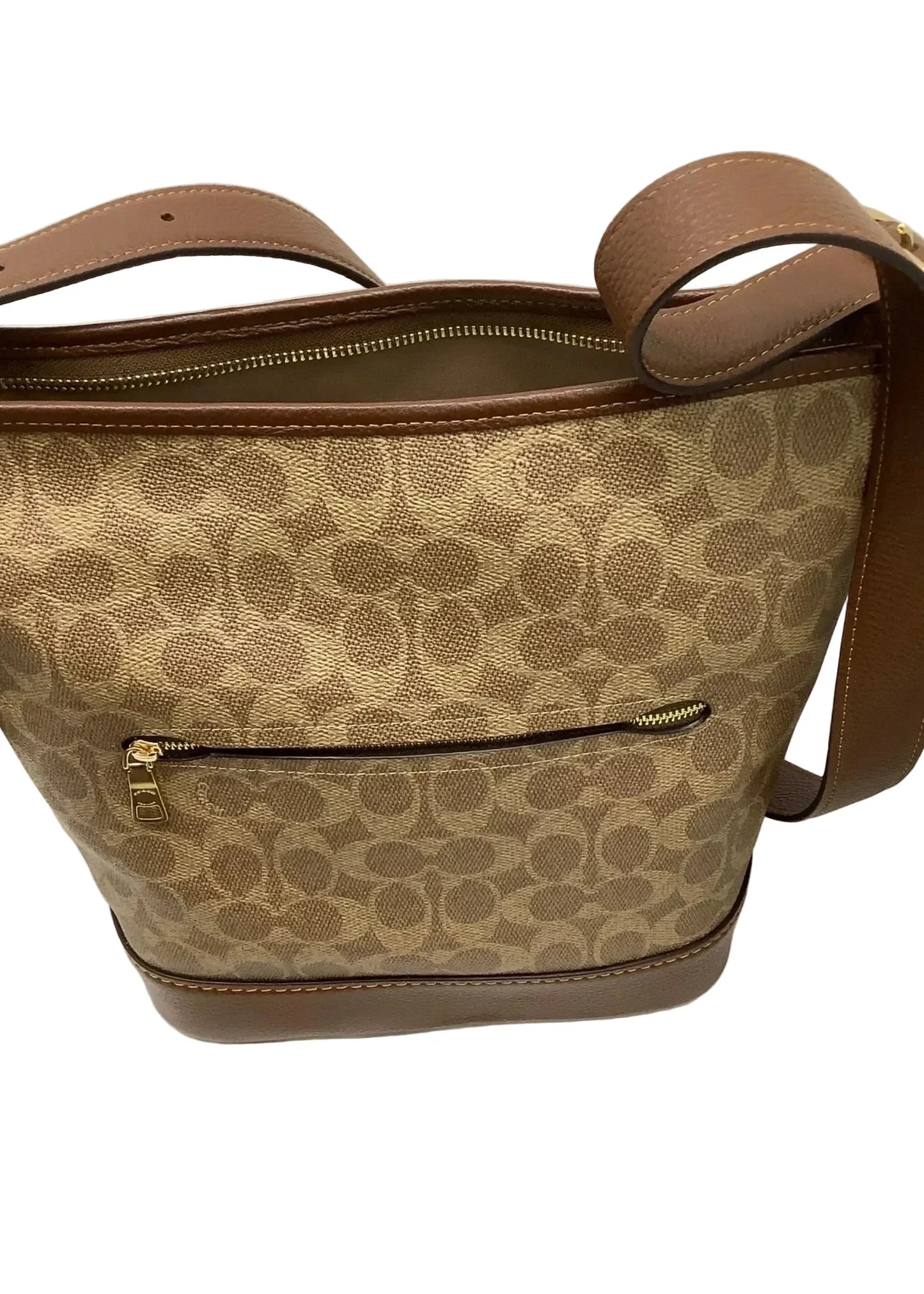 Crossbody Designer By Coach, Size: Medium