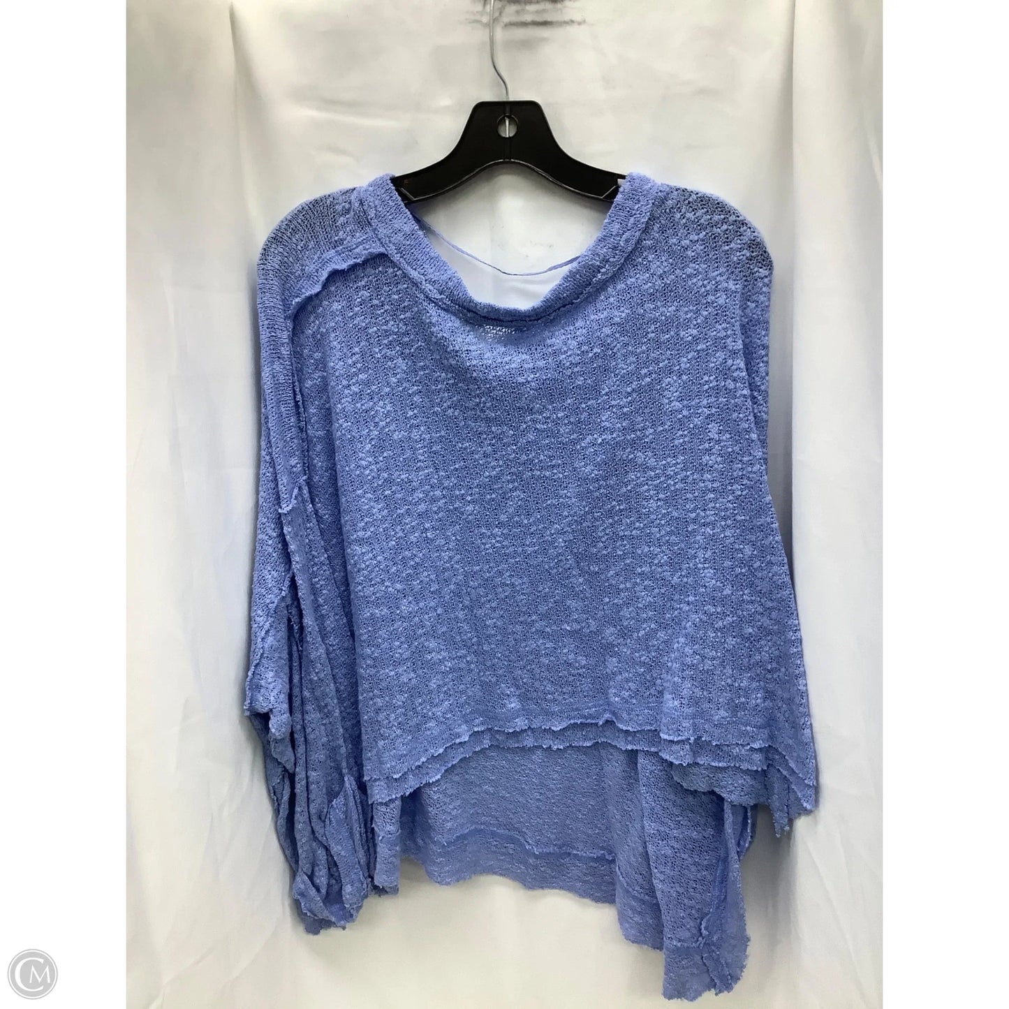 Top Long Sleeve By We The Free In Blue, Size: L