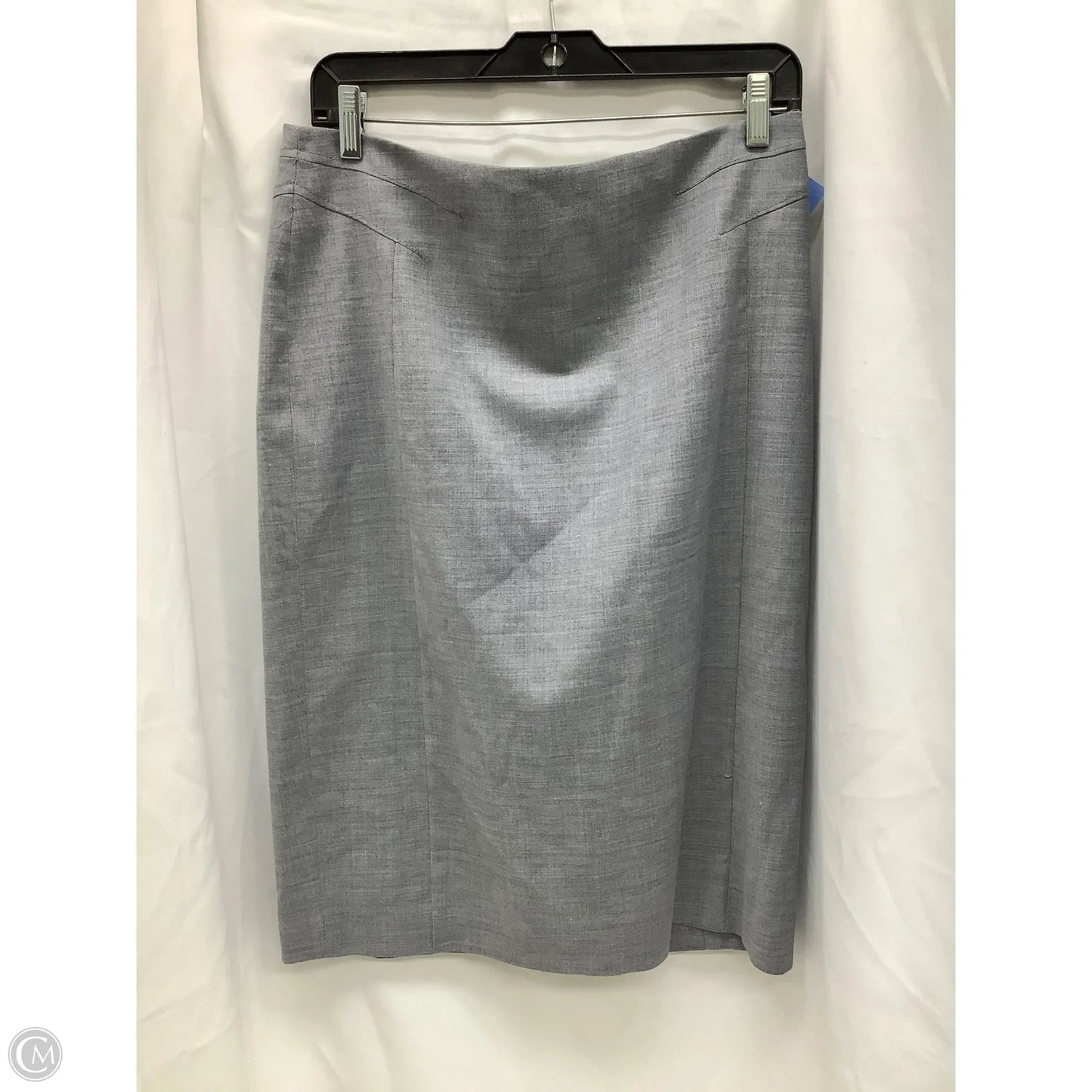 Skirt Midi By White House Black Market In Grey, Size: 10