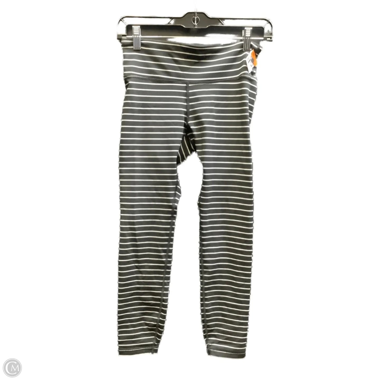 Athletic Leggings By Gap In Striped Pattern, Size: Xs