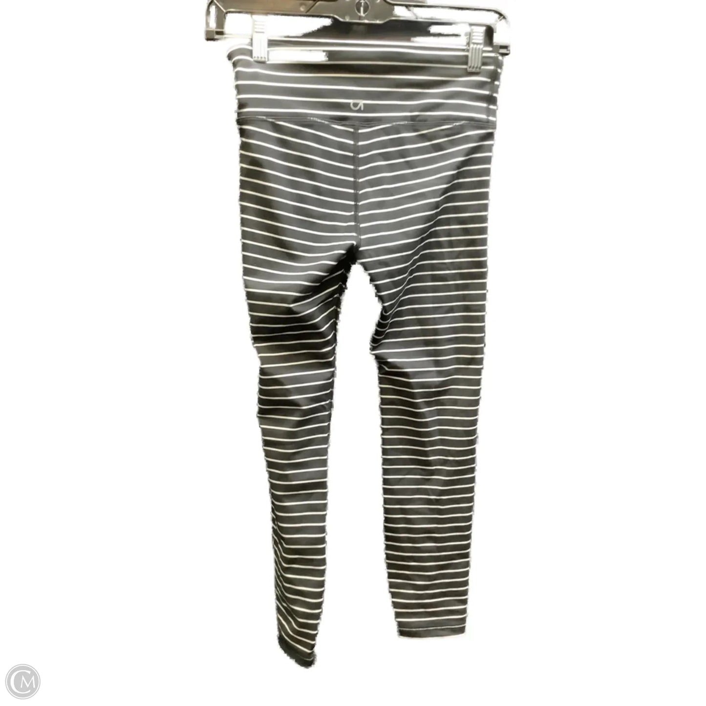 Athletic Leggings By Gap In Striped Pattern, Size: Xs