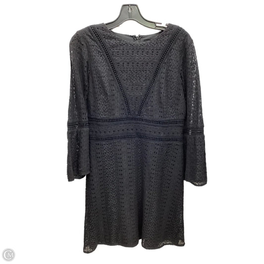 Dress Casual Midi By Ann Taylor In Black, Size: 4