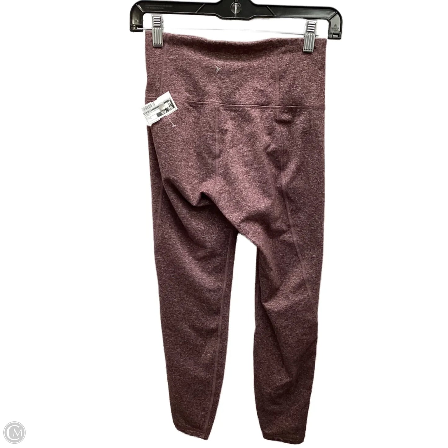 Athletic Leggings By Old Navy In Purple, Size: S