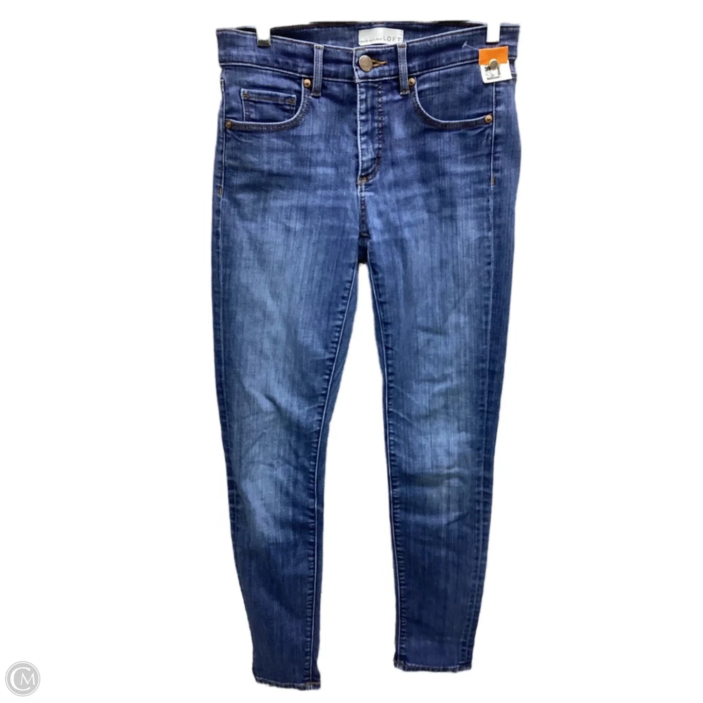 Jeans Boyfriend By Loft In Blue, Size: 2