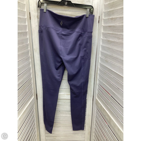 Athletic Pants By Skechers In Blue, Size: L