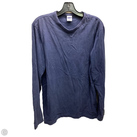 Top Long Sleeve By Old Navy In Blue, Size: M
