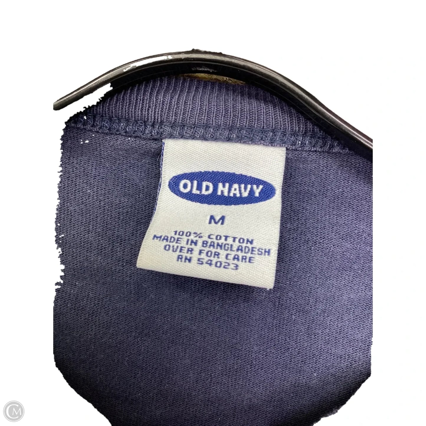 Top Long Sleeve By Old Navy In Blue, Size: M