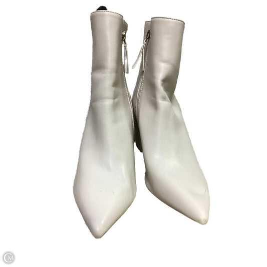 Boots Ankle Heels By Altard State In White, Size: 7.5