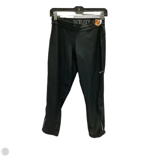 Athletic Leggings By Nike In Black, Size: M