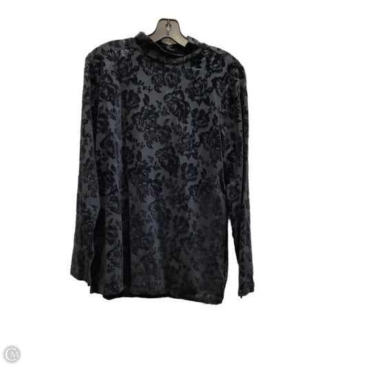 Top Long Sleeve By Torrid In Black, Size: 1x