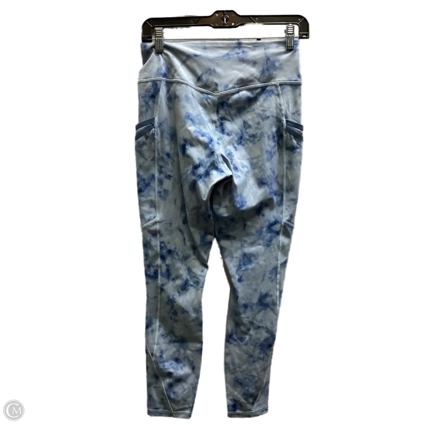 Athletic Leggings By Fabletics In Blue, Size: M
