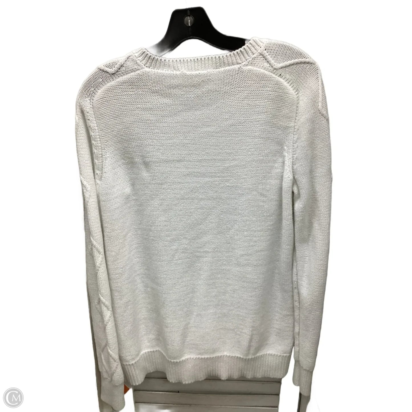 Sweater Designer By Michael Kors In White, Size: M