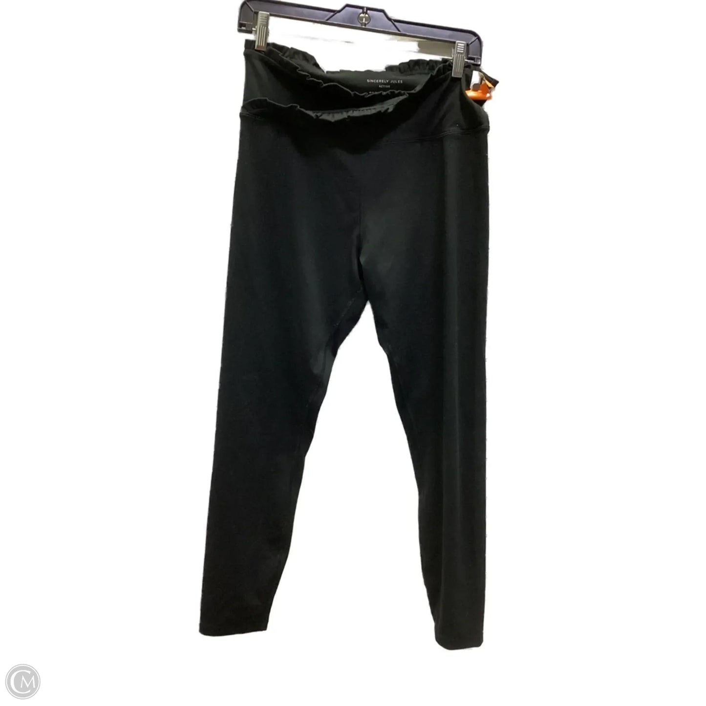 Athletic Leggings By Clothes Mentor In Black, Size: Xl