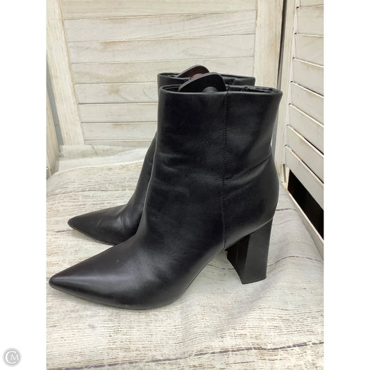 Boots Ankle Heels By Marc Fisher In Black, Size: 8.5