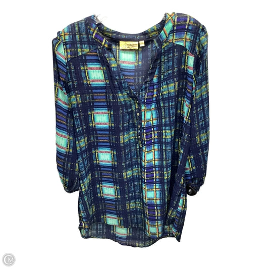 Top Long Sleeve By Clothes Mentor In Multi-colored, Size: Xl
